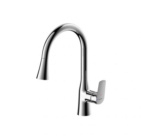 Смеситель для кухни Bravat F7460564CP-ENG, хром 
