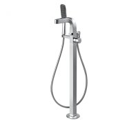 Смеситель для ванны напольный Bravat Wave F674108C-B, хром