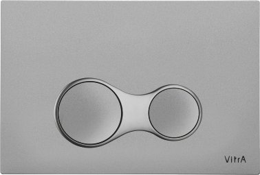 Кнопка смыва VitrA Sirius 740-0486 матовый хром 