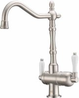 Смеситель для кухонной мойки Zorg Clean Water ZR 326 YF satin