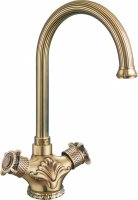 Смеситель для кухонной мойки Zorg Antic A 2005K-BR