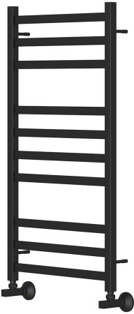 Полотенцесушитель водяной Point Меркурий PN83150B П10 500x1000, черный 