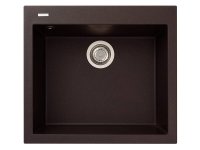 Мойка для кухни каменная Longran Cube CUG 56х50 Марон