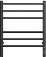 Полотенцесушитель электрический Terminus Аврора П6 450х60 КС 905, черный