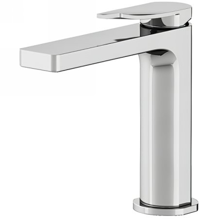 Смеситель для раковины Gattoni Soffio 8140/81C0 Хром 