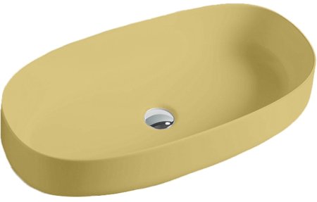 Раковина-чаша Artceram Cognac 68 COL005 12 00 Giallo zinco 