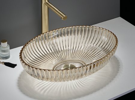 Раковина-чаша CeramaLux 51 GL49-CP Шампань 