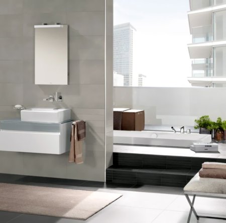 Квариловая ванна Villeroy & Boch Squaro 170x75 alpin UBQ170SQR2V-01 