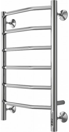 Электрический полотенцесушитель Terminus Виктория П6 400х650 4670078531186 Хром 