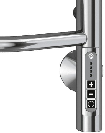 Электрический полотенцесушитель Terminus Виктория П6 400х650 4670078531186 Хром 