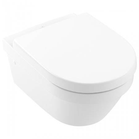 Унитаз подвесной Villeroy & Boch Architectura 4694HR01 безободковый альпийский белый 
