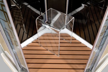 Душевая кабина Deto BМ1510 N LED с гидромассажем BLACK 