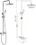 Душевая система Gappo G48 G2448 Белая Хром 
