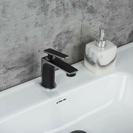 Смеситель для раковины Frap H57 F1057 Черный матовый Хром 