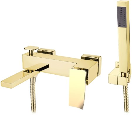 Смеситель для ванны Boheme Q 143-GG.2 Золото 