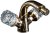 Смеситель для биде Boheme Crystal 296-CRST Золото 