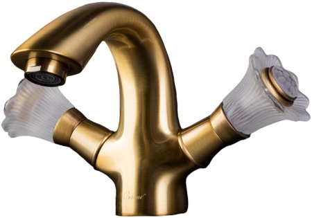 Смеситель для раковины Boheme Camelia 311 Бронза 