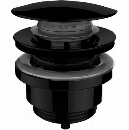 Донный клапан Bossini Z000301.073 click-clack Черный матовый 