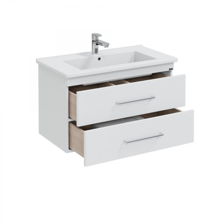 Тумба Санта Вегас 85 подвесной с умывальником Оскар 85 