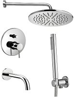 Душевая система Paffoni Light KITLIG019CR139 Хром