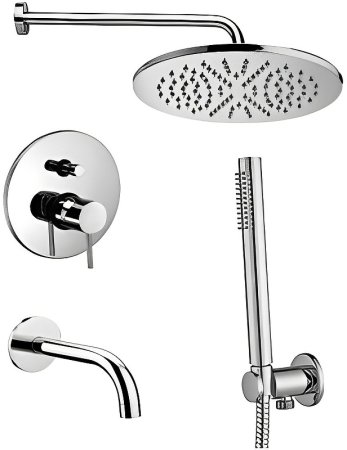 Душевая система Paffoni Light KITLIG019CR139 Хром 