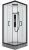 Душевая кабина Black&White Galaxy 8002900 с гидромассажем профиль Черный задняя стенка Белая 