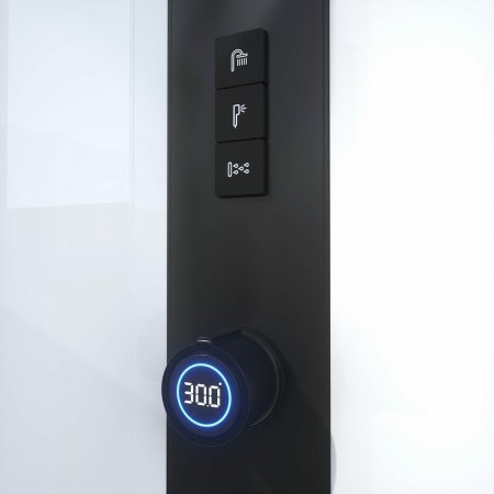 Душевая кабина Black&White Galaxy G8037 110x80 8037000 с гидромассажем 