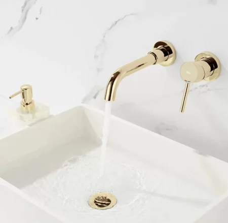 Смеситель для раковины без донного клапана Rea Lungo REA-B0370 