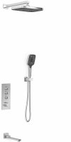 Душевая система Vincea VSFW-433T1CH с термостатом Хром