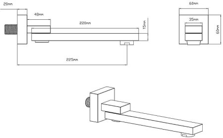 Душевая система Vincea VSFW-433T1CH с термостатом Хром 