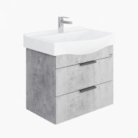 Тумба с раковиной Onika Девис 65.13 бетон чикаго