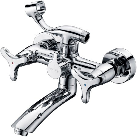 Смеситель для ванны Kaiser Trio 57122 Хром 