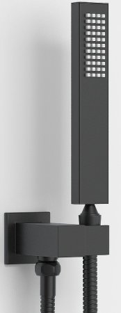 Душевая система Berges Ventas 2S Black 073002 Черная матовая 