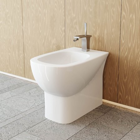 Биде Sanita Luxe Infinity INFSLBI01 Белое 