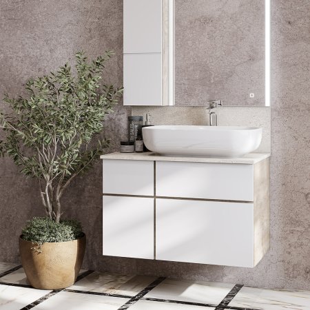 Раковина-чаша Aquaton Лола 60 1A73313KLK010 Белая 