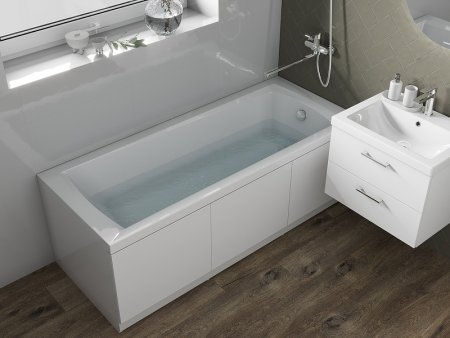 Смеситель для ванны Cersanit Brasko 64091 универсальный Хром 