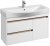 Тумба под раковину Aquaton Нортон 100 1A249001NT010 подвесная Белая глянцевая 