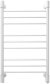 Полотенцесушитель электрический Energy Ergo2 P 850x500 белый матовый, форма лесенка прямая, скрытое/наружное подключение, 850мм x 534мм 