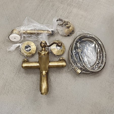 Смеситель для ванны Paini Duomo 88F3105KM Старая бронза 