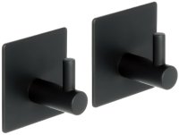 Крючок для ванной FIXSEN PRACTICA FX-560A, 2шт., черный