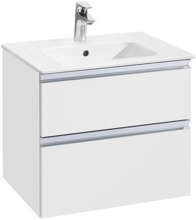 Тумба под раковину Roca The Gap 60 A857397806 подвесная Белый глянец 