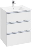 Тумба под раковину Roca The Gap 60 A857404806 подвесная Белый глянец