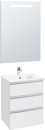 Тумба под раковину Roca The Gap 60 A857404806 подвесная Белый глянец 