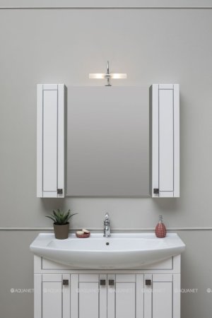 Зеркало-шкаф Aquanet Честер 105 белый 