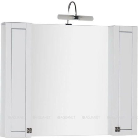 Зеркало-шкаф Aquanet Честер 105 белый 