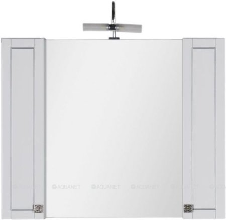 Зеркало-шкаф Aquanet Честер 105 белый 