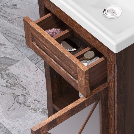 Тумба под раковину Opadiris Палермо 50 R 00-00002360 Светлый орех 