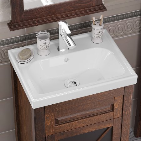 Тумба под раковину Opadiris Палермо 50 R 00-00002360 Светлый орех 