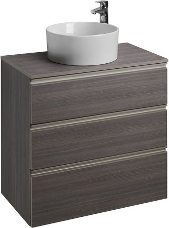 Тумба под раковину Roca The Gap 80 A857406402 подвесная Городской дуб 