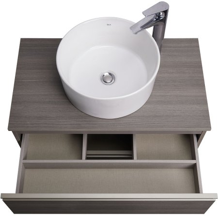 Тумба под раковину Roca The Gap 80 A857406402 подвесная Городской дуб 